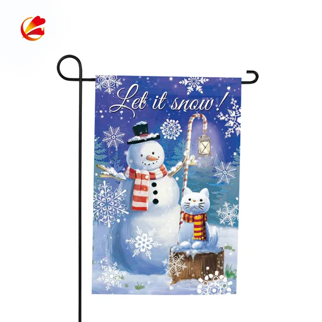 Winter garden flag