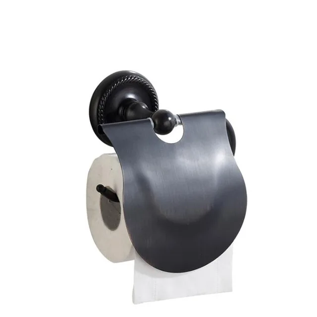 Stainless steel and zinc alloy paper holder