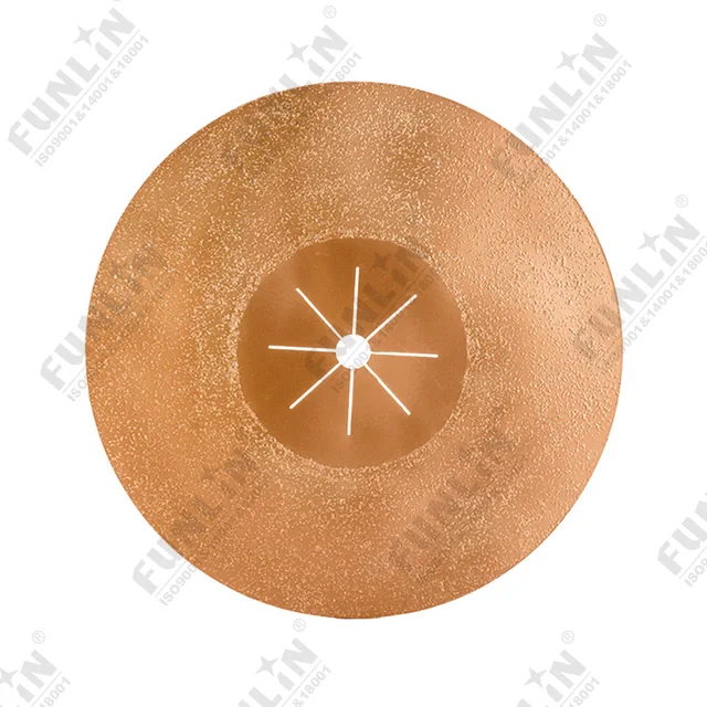 Carbide gritted disc