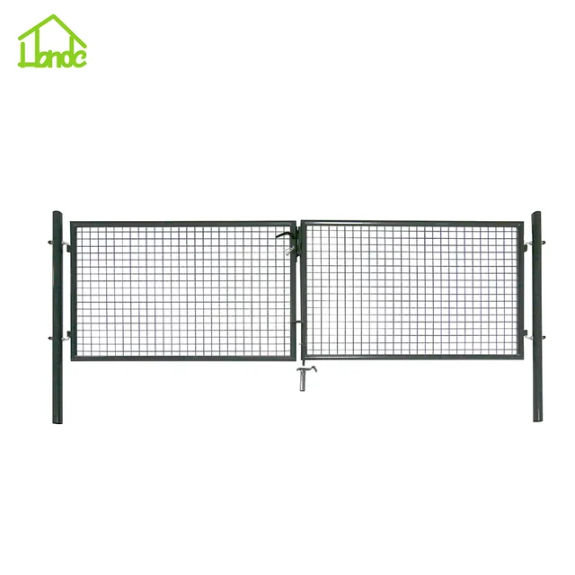 Double garden gate