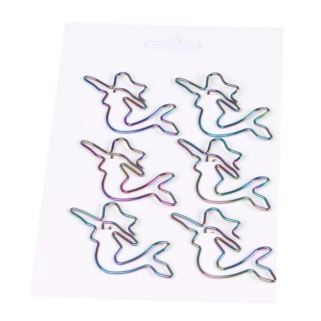 Eagle metal material rainbow color binder clips