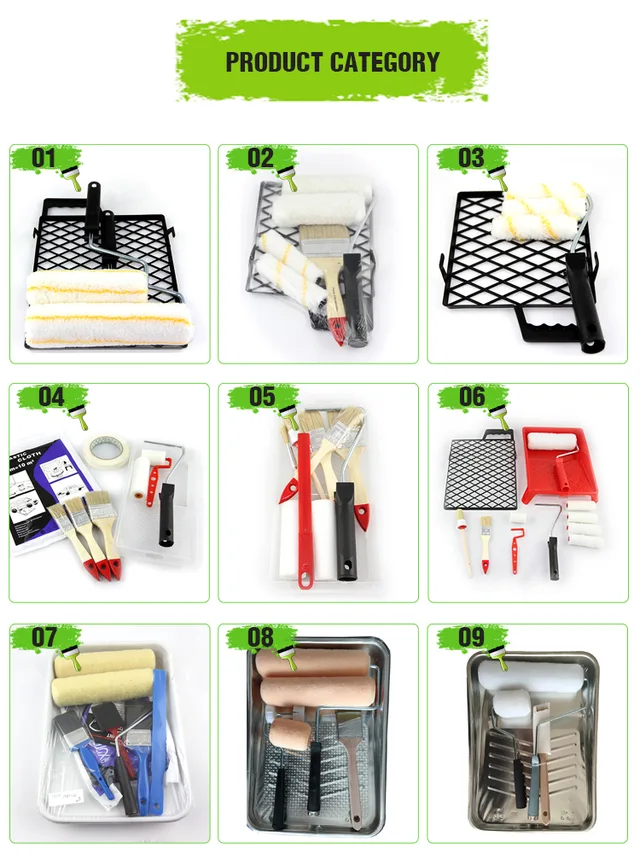 Paint tray set