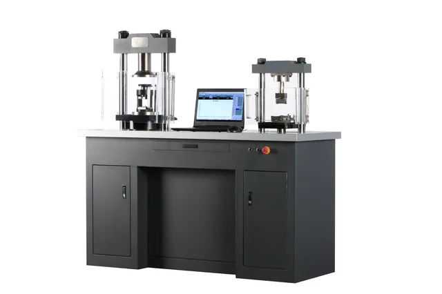 Computer Controlled Electro-hydraulics Servo Cement Flexural and Compression Testing Machine