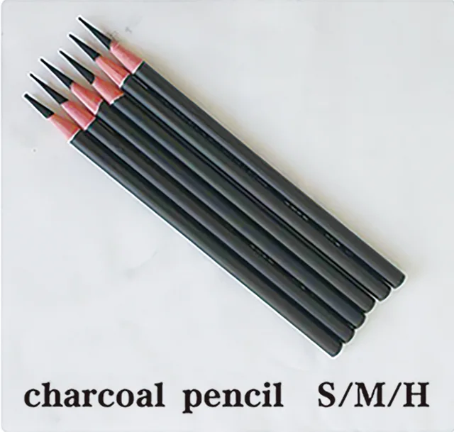 Charcoal sketch pencil
