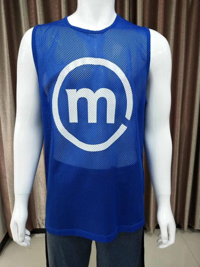 140gsm 100%Polyester Mens vest breathe freely Net fabric