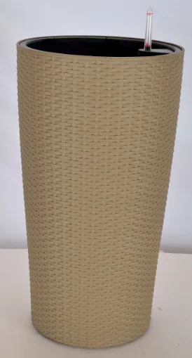 Plastic Self-Watering Flowerpot