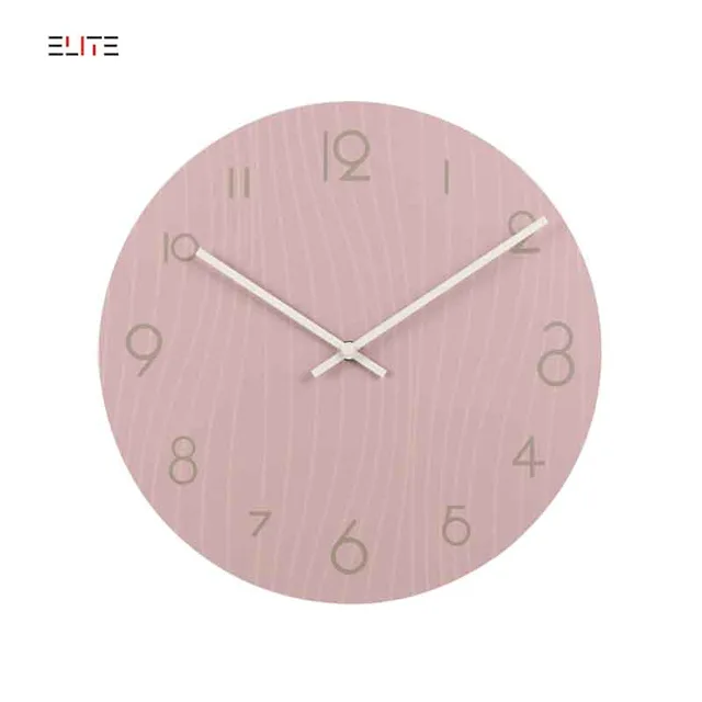 MDF quartz wall clock