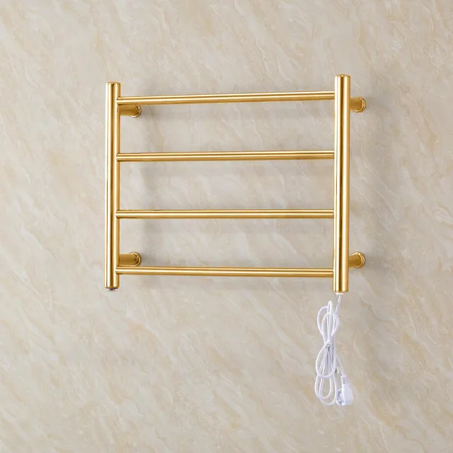 Stainless steel heated towel rails