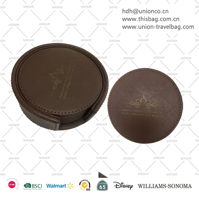 Home&Decoration, house gift, Coasters. Coffee coasters, Travel coasters, coasters for travel,office supply,stationery,Office Depot,houseware, gift, promotion, PU/PVC/genuine leather coaster, cup mat/ wad