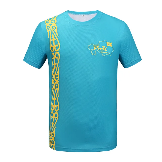 100% Polyester Dry Fit Sports Short Sleeve T Shirt