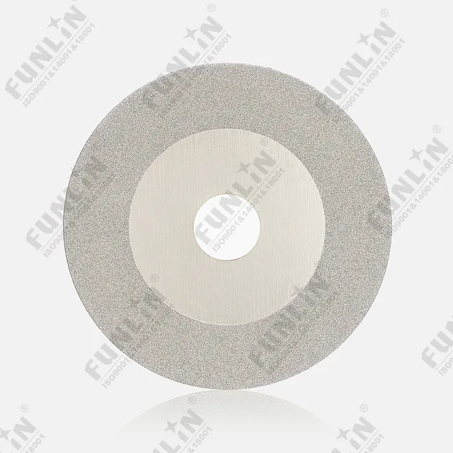 Electroplated diamond disc