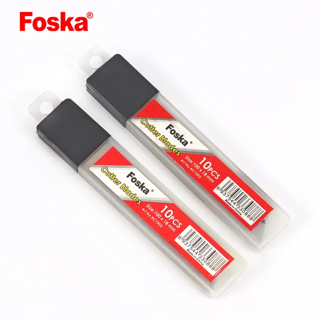 Hot Sale Good Quality 40mic Utility Cutter Knife Refill Blades