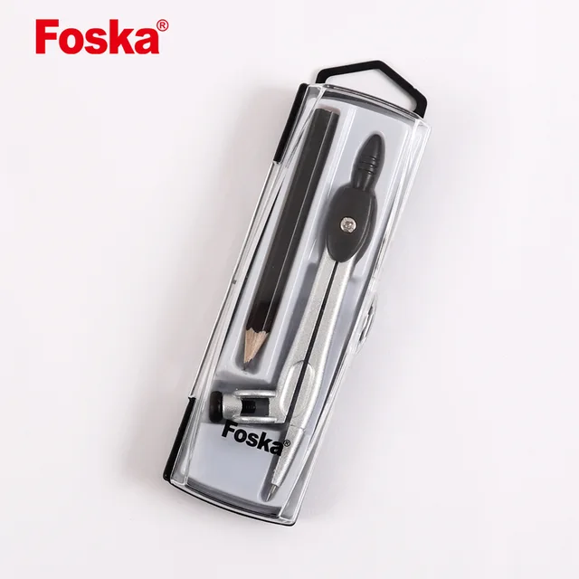 Foska Classic Design School Pencil Compass Divider Set
