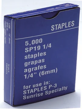 SP19 1/4" Staples