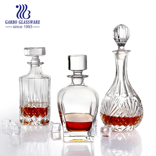 27oz Antique Whisky Decanter Perfect Collection Whisky Wine Bollte Set with 11oz Cup