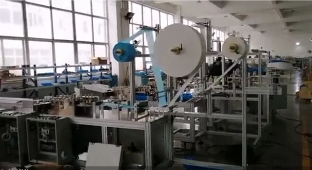 YZMK-A Semi automatic flat mask sheet making machine