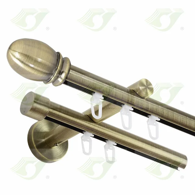 ☆Aluminum Modern style high quality windows slider runner carrier curtain track+high quality windows curtain rod