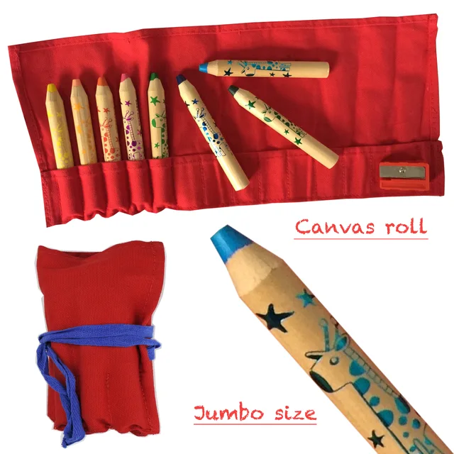 Jumbo woody 3in1 pencil