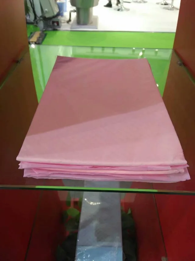 Pet pad with pink PE film