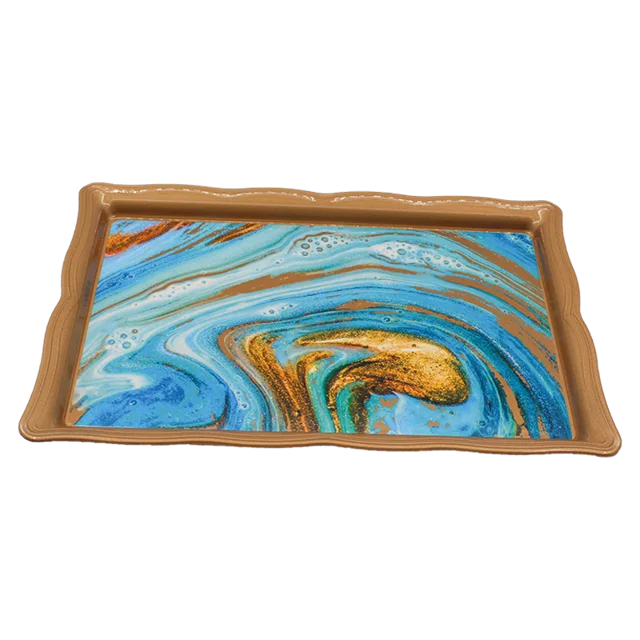 Plastic tray