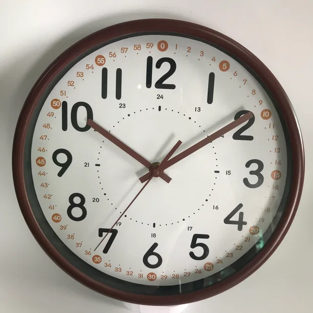 10inch Plastic basic classic wall clock