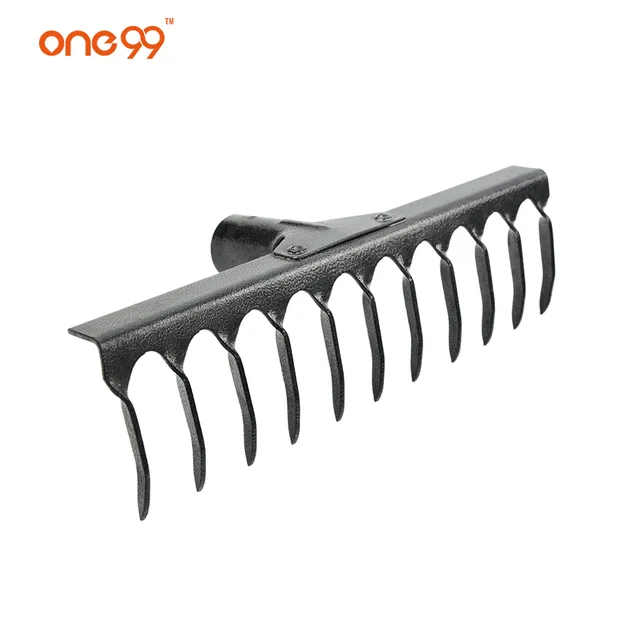 One99 Tools Level Head Rake With 11 Tines For Garden Works