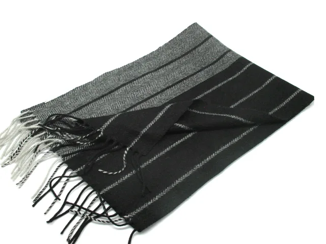 Men's Fancy Strip Scarf