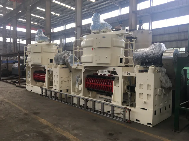 Hot sale large capacity automatic screw oil presser
