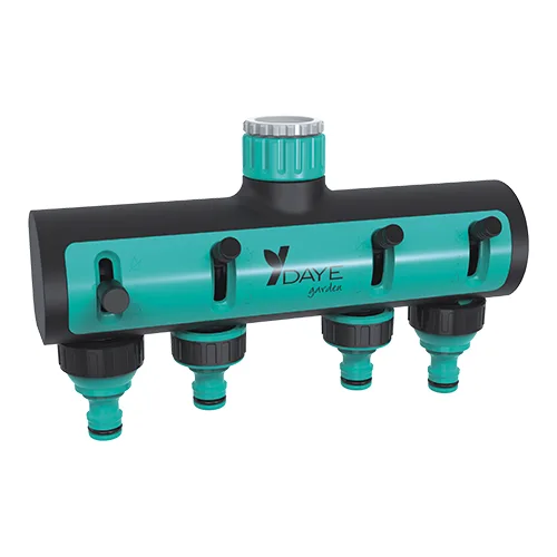 Deluxe 4 Way Tap Adaptor