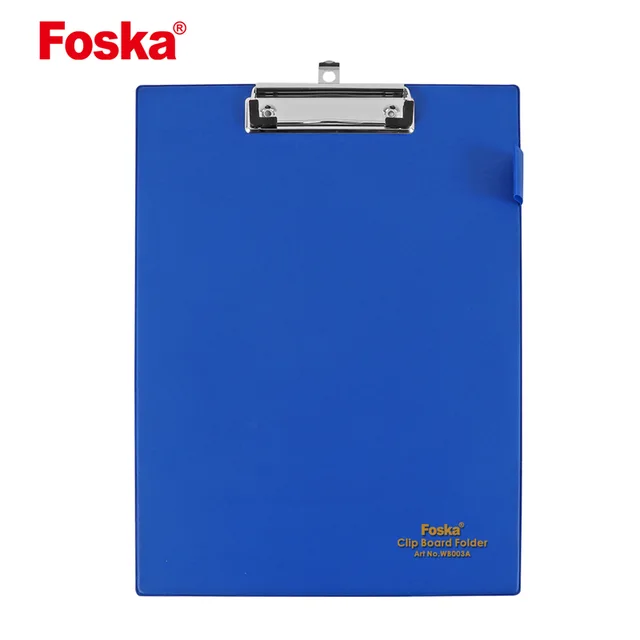 Plastic office A4 FC Clip board folder
