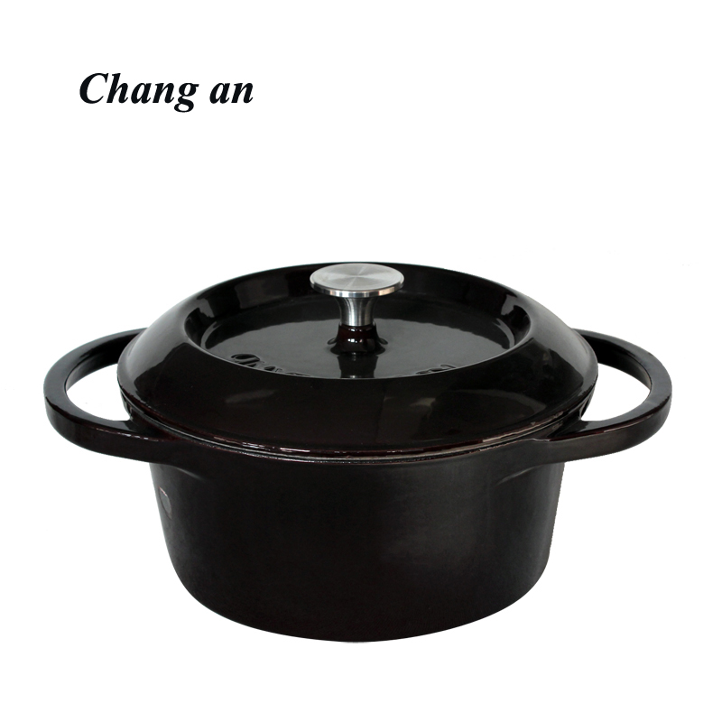 Cast iron enamel pot