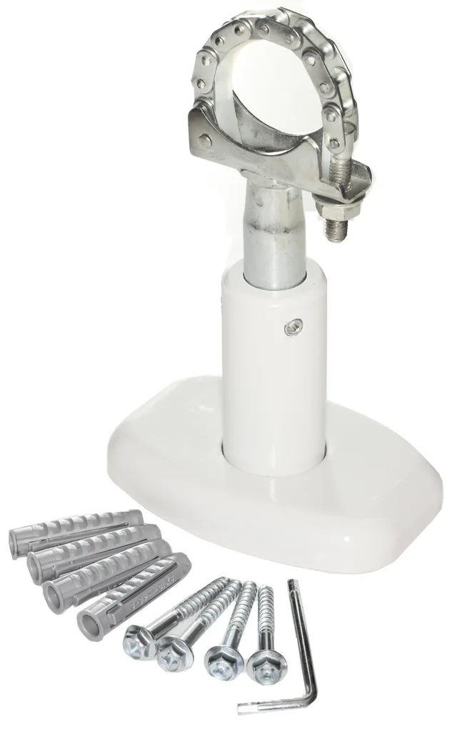 Floor type support for radiator