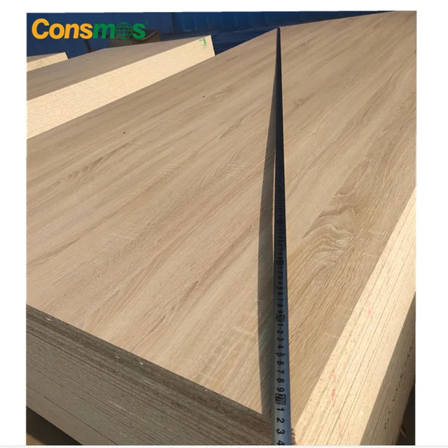 Melamine laminated particle board