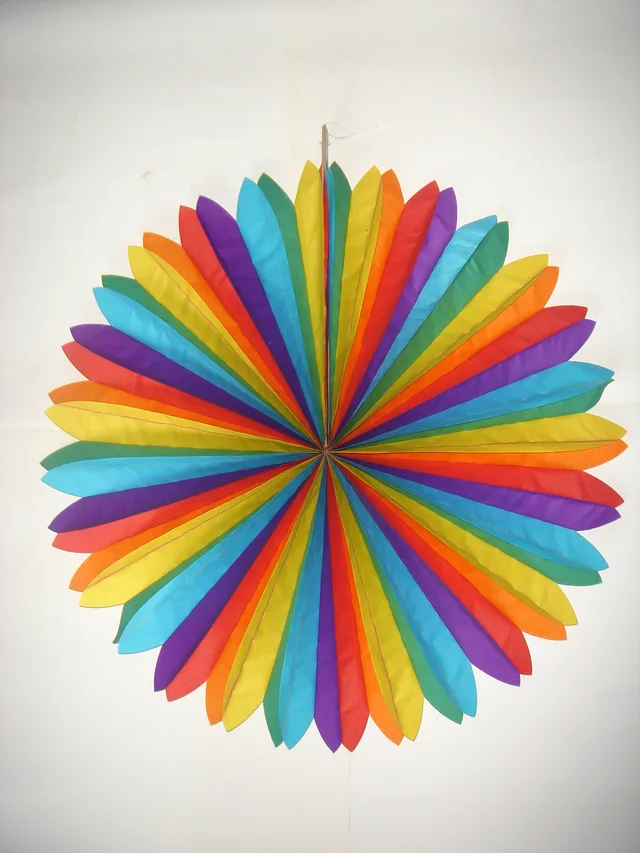 Decorative Folding Paper Fan