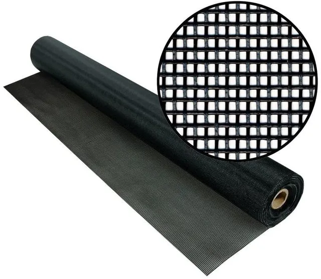 Fiberglass insect window screen mesh