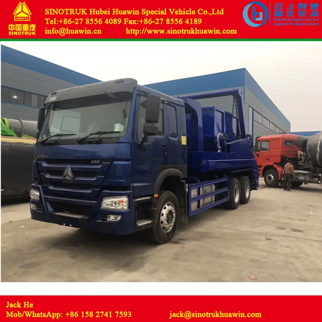 HOWO 6X4 Arm Swing Garbage Truck