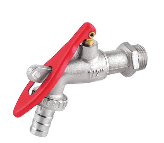 Brass ball lockable bibcock