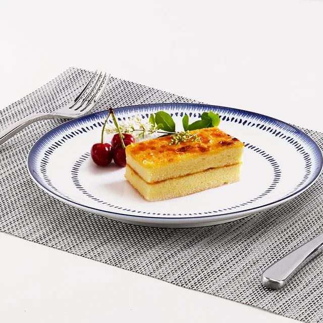 SAM&SQUITO/XIAHE Fringe breakfast afternoon tea Ceramic/Plate