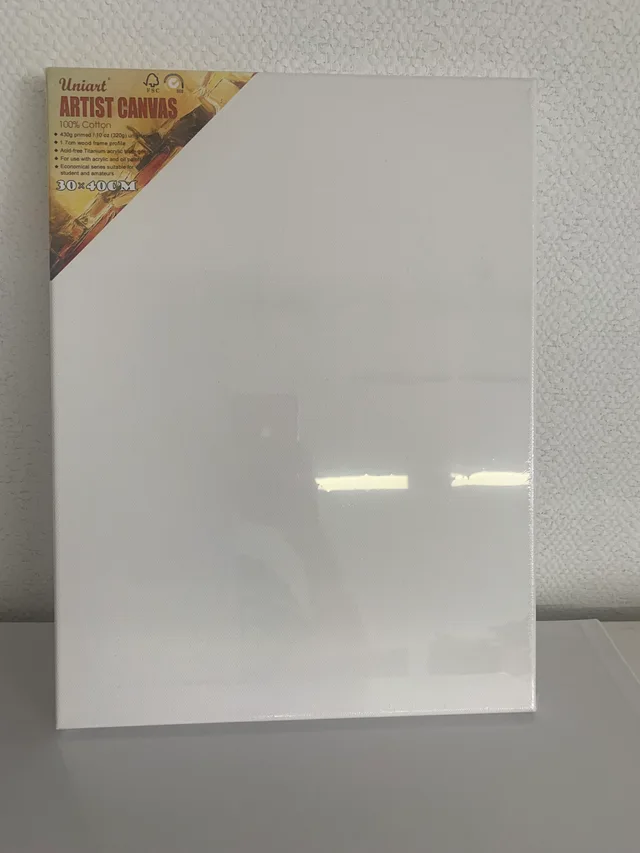 Free-staple canvas
