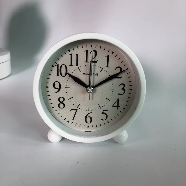 Plastic basic kids alarm clock