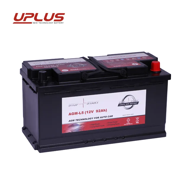 Start-Stop car battery automotive battery AGM-L5