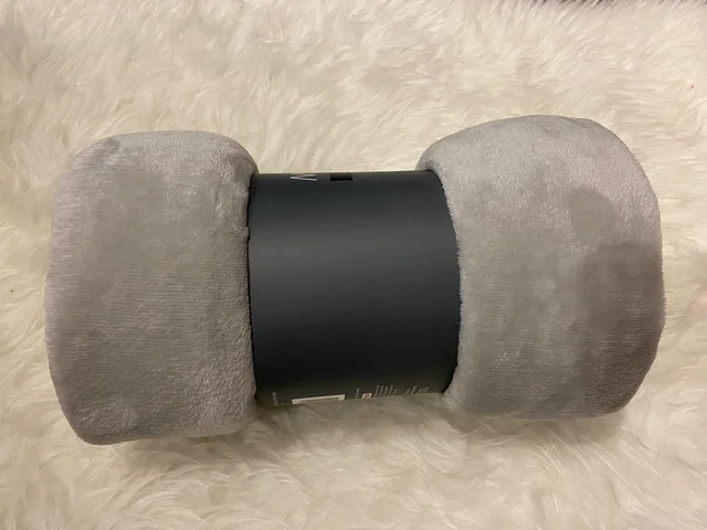Plain flannel blanket