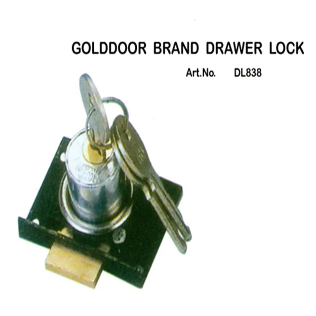 GOLDDOOR Padlock Brass padlock Brand Drawer Lock