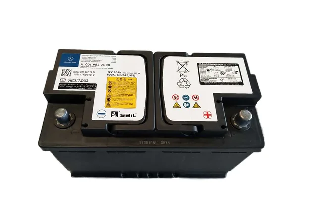 AGM start-stop battery