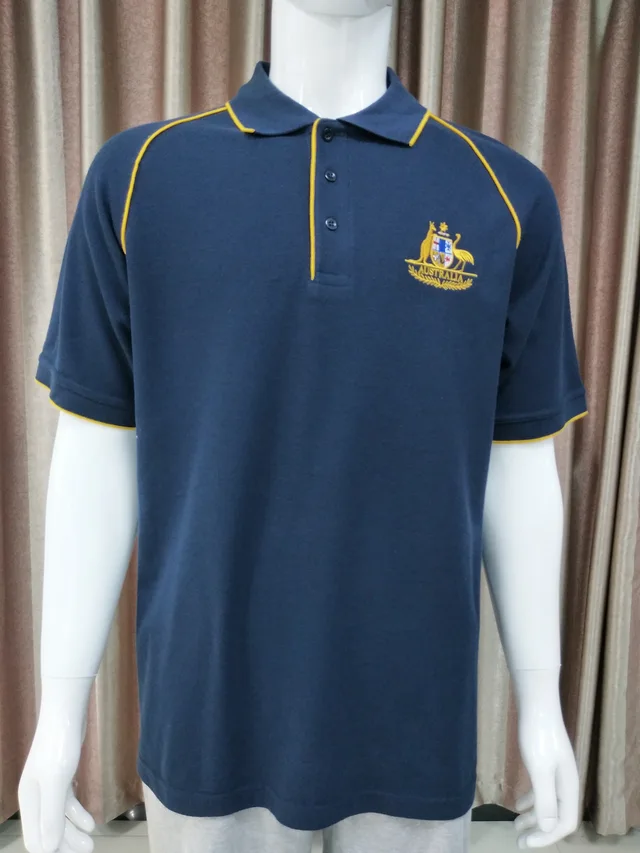 100%cotton mens pique polo shirt