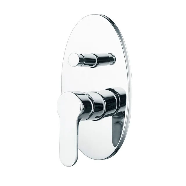 TIEMA ZS60107 New style concealed shower mixer in wall shower faucet with diverter bath tap Shower Faucet