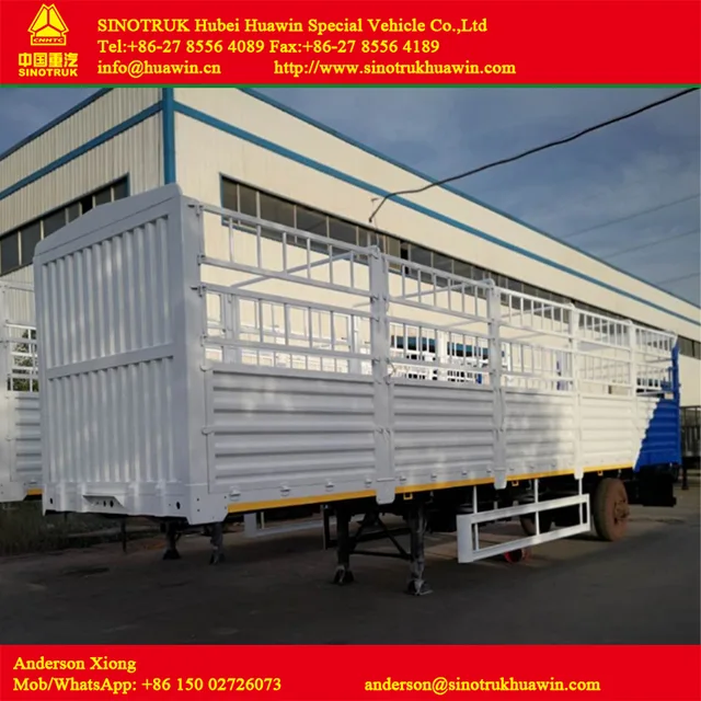 3 Axles 40FT Container Storehouse Semi Trailer