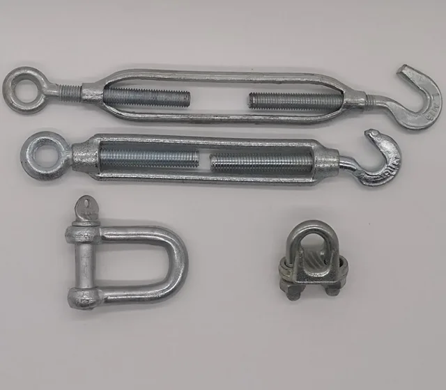 Turnbuckle ,wire clip .shackle