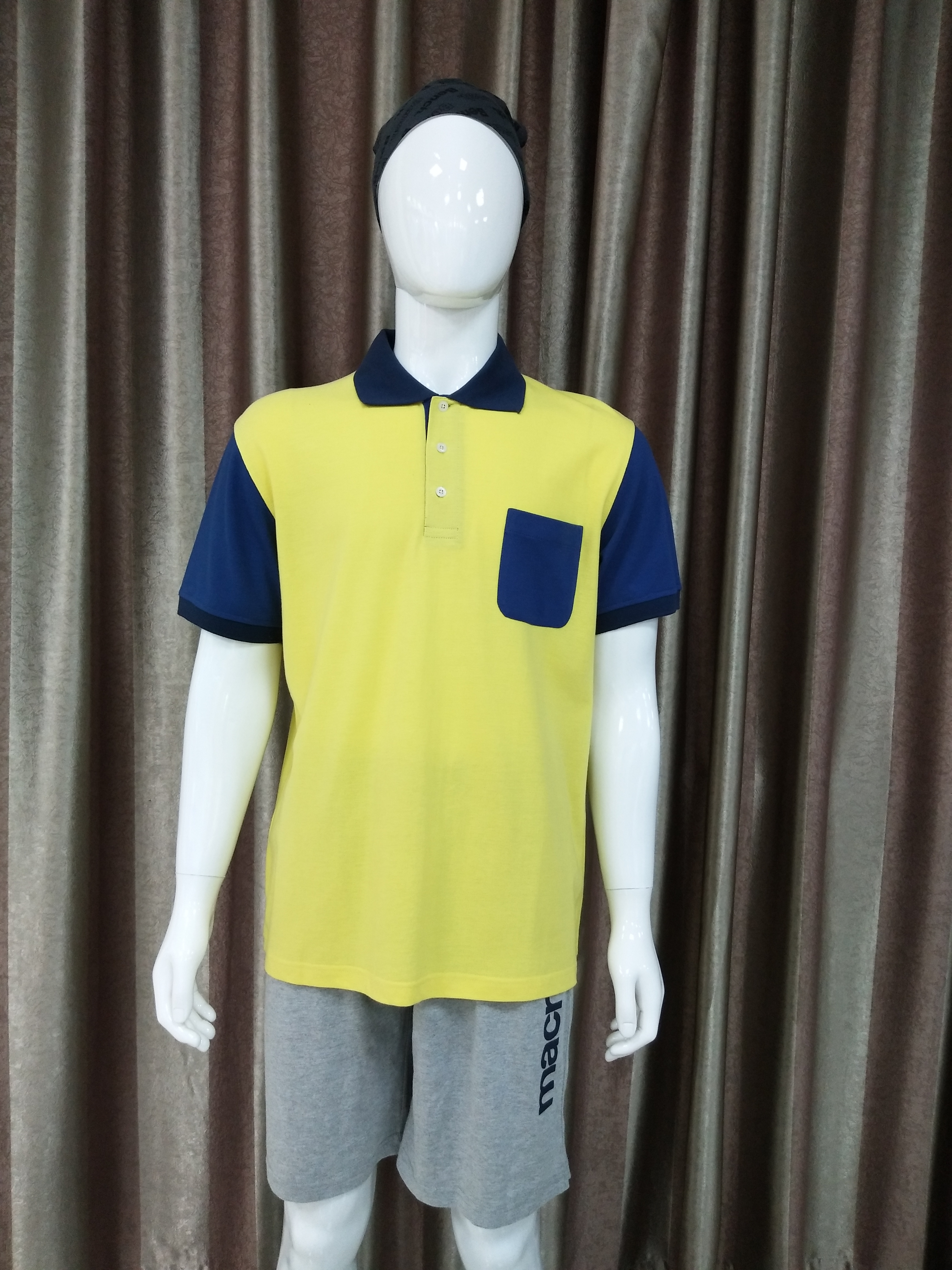100%cotton mens pique polo shirt