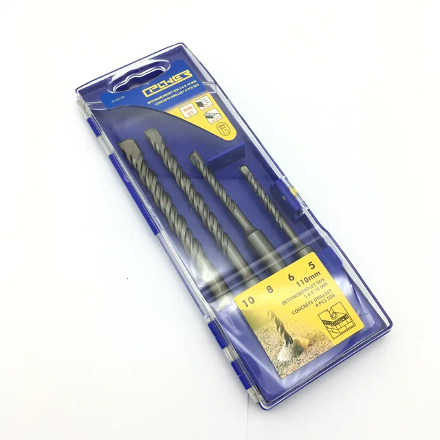 Concrete Drill Set 4 pcs SDS